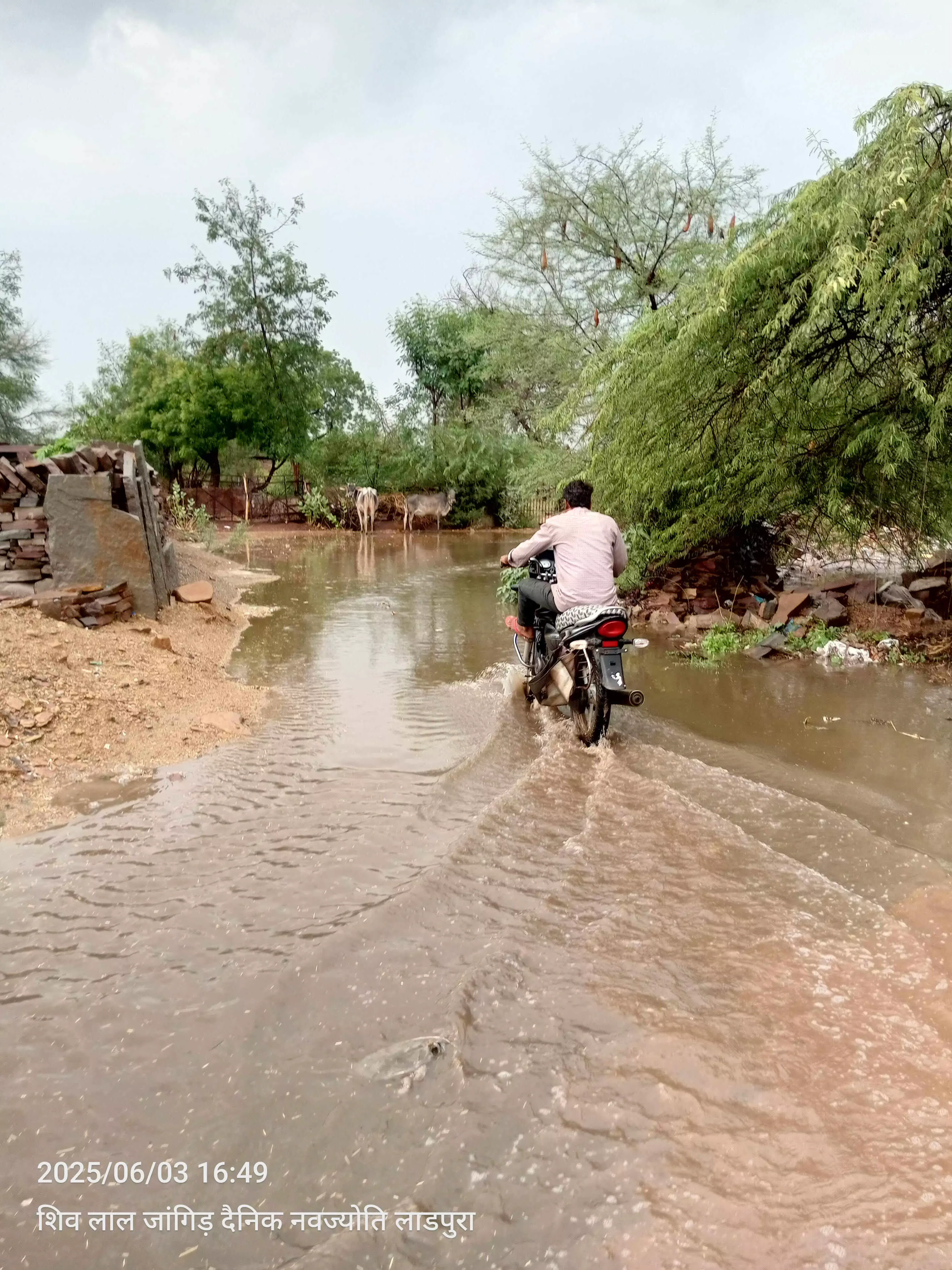 लाडपुरा में बारिश ने खोली समुचित सफाई के दावों की पोल,क्षतिग्रस्त नाली से ग्रामीण परेशान लाडपुरा में बारिश ने खोली समुचित सफाई के दावों की पोल,क्षतिग्रस्त नाली से ग्रामीण परेशान