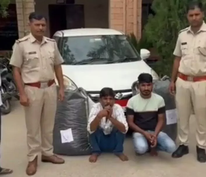 जवाहर नगर का युवक डोडा चूरा तस्करी में साथी के साथ पकड़ा गया जवाहर नगर का युवक डोडा चूरा तस्करी में साथी के साथ पकड़ा गया