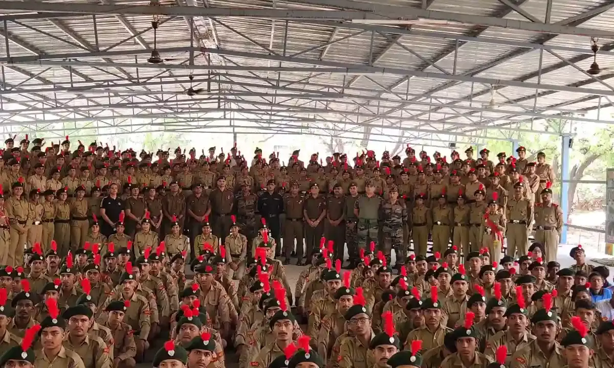 NCC का दस दिवसीय प्रशिक्षण शिविर शुरू
