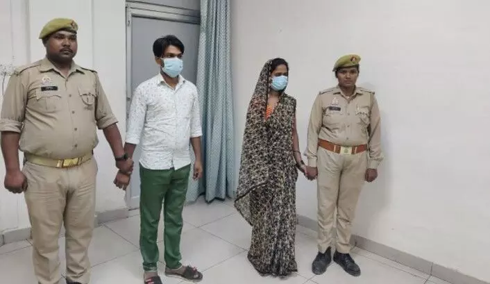 पत्नी ने रिश्तेदार प्रेमी से कराई थी रेलवे कर्मी पति की हत्या पत्नी ने रिश्तेदार प्रेमी से कराई थी रेलवे कर्मी पति की हत्या