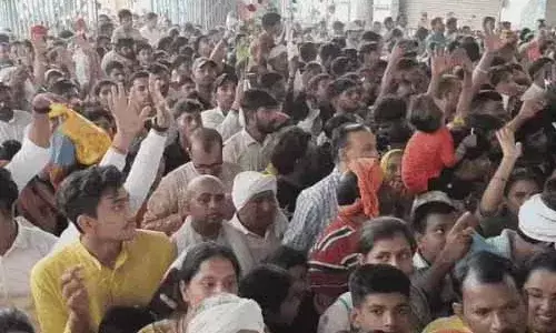 निर्जला एकादशी पर खाटू में भक्तों का सैलाब, भीषण गर्मी में लगा वाहनों का लंबा जाम