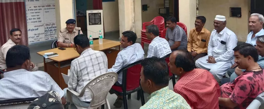 मांडलगढ़ थाने में सीएलजी की बैठक आयोजित मांडलगढ़ थाने में सीएलजी की बैठक आयोजित
