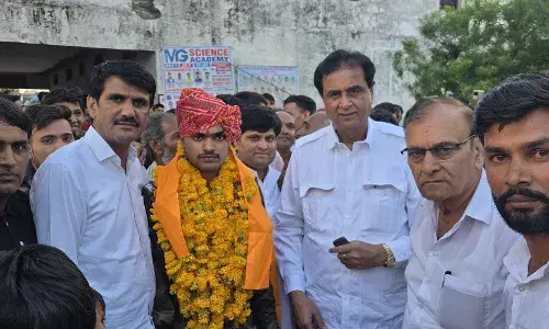 अग्निवीर श्रवण कुमार के प्रथम बार पैतृक गांव आने पर हुआ भव्य स्वागत