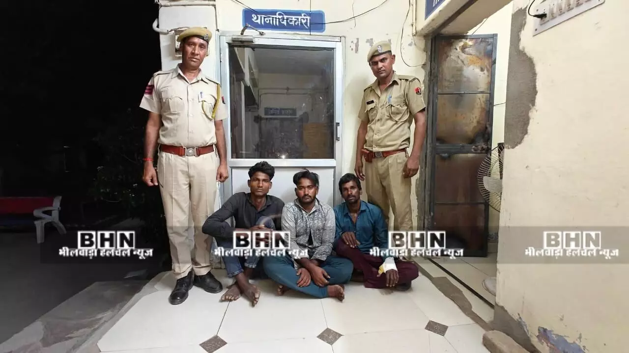 मंदिरों के दान पेटियों की चोरी के प्रकरण का खुलासा, तीन आरोपी गिरफ्तार मंदिरों के दान पेटियों की चोरी के प्रकरण का खुलासा, तीन आरोपी गिरफ्तार