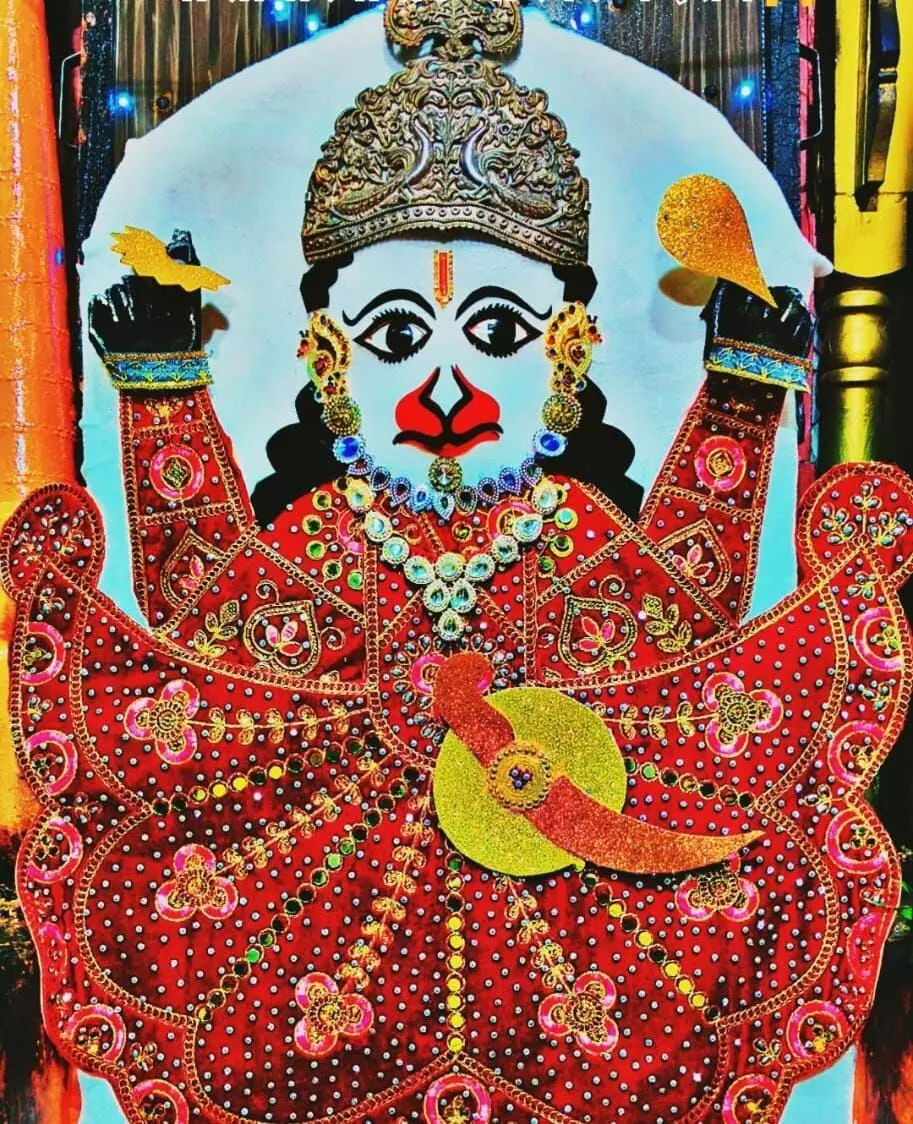 बालाजी को धराया सांवरिया सेठ के स्वरूप का आकर्षक श्रृंगार बालाजी को धराया सांवरिया सेठ के स्वरूप का आकर्षक श्रृंगार