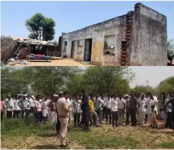 पारिवारिक विवाद में पिता-पुत्र की पीट-पीटकर हत्या, गांव में तनाव पारिवारिक विवाद में पिता-पुत्र की पीट-पीटकर हत्या, गांव में तनाव