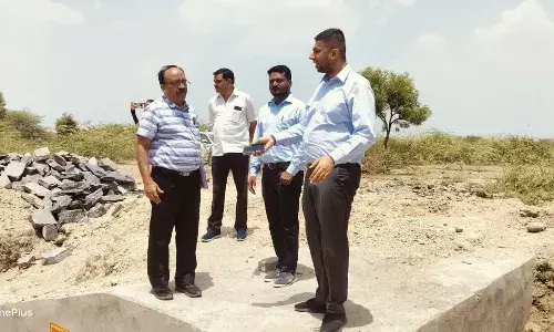 खैराबाद में जल संरक्षण कार्यों का निरीक्षण, कलेक्टर ने दिए सतत विकास के निर्देश