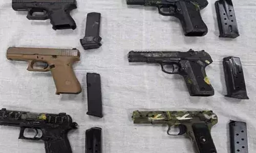 पंजाब में हथियार तस्करी नेटवर्क पर बड़ी कार्रवाई, 3 लोग गिरफ्तार, 6 विदेशी हथियार बरामद