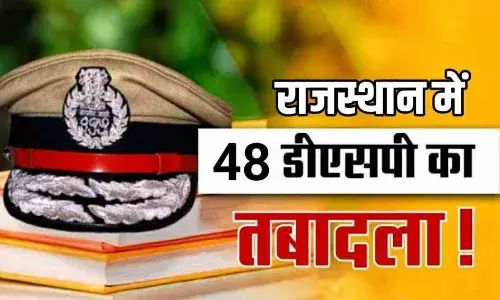 भजनलाल सरकार ने पुलिस विभाग में किया बड़ा फेरबदल, 48 पुलिस अधिकारियों का तबादला भजनलाल सरकार ने पुलिस विभाग में किया बड़ा फेरबदल, 48 पुलिस अधिकारियों का तबादला