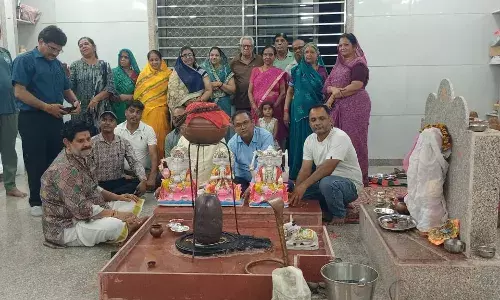 शिव परिवार प्राण प्रतिष्ठा महोत्सव की शुरुआत