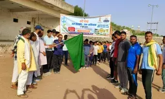 जल संरक्षण के लिए निकली रैली, नागरिकों को किया जागरूक