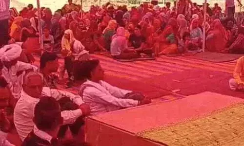 बांदीकुई में धरने पर बैठे किसान की मौत, दिल्ली-मुंबई लिंक एक्सप्रेसवे पर इंटरकट की मांग कर रहे लोग हुए उग्र