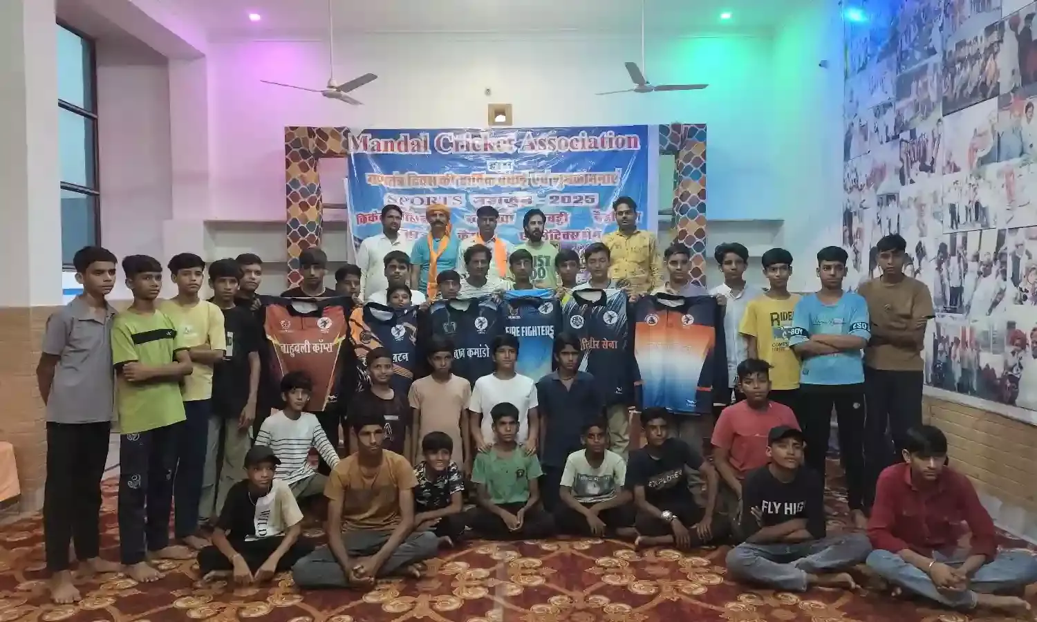 मॉडल क्रिकेट एसोसिएशन का MPL-2 सीजन 10 जून से शुरू, खिलाड़ियों की जर्सी का हुआ अनावरण