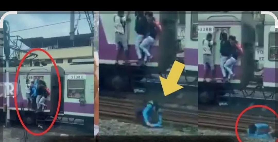 चलती ट्रेन से गिरने से 3 यात्रियों की मौत चलती ट्रेन से गिरने से 3 यात्रियों की मौत