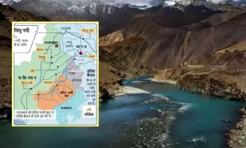 सिंधु का पानी अब राजस्थान लाने की तैयारी, बनेगी 200 किलोमीटर नहर और 12 सुरंग
