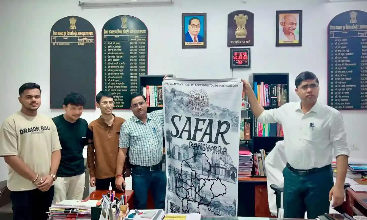 बांसवाड़ा के पर्यटन को लगेंगे पर, कलक्टर डॉ. यादव ने मोबाइल एप सफर बांसवाड़ा को किया लांच