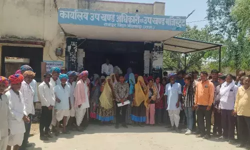 अवैध बजरी खनन के खिलाफ सर्व समाज एकजुट, कार्रवाई को लेकर सीएम के नाम एसडीएम को सौंपा ज्ञापन, उग्र आन्‍दोलन की दी चेतावनी