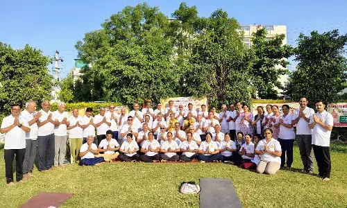 उदयपुर में योगमय वातावरण: पतंजलि योग परिवार का अनूठा प्रयास