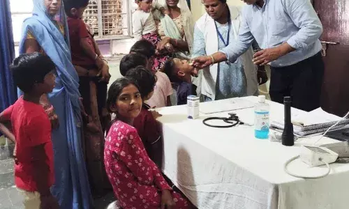 लाडपुरा में विटामिन-ए अभियान का शुभारंभ