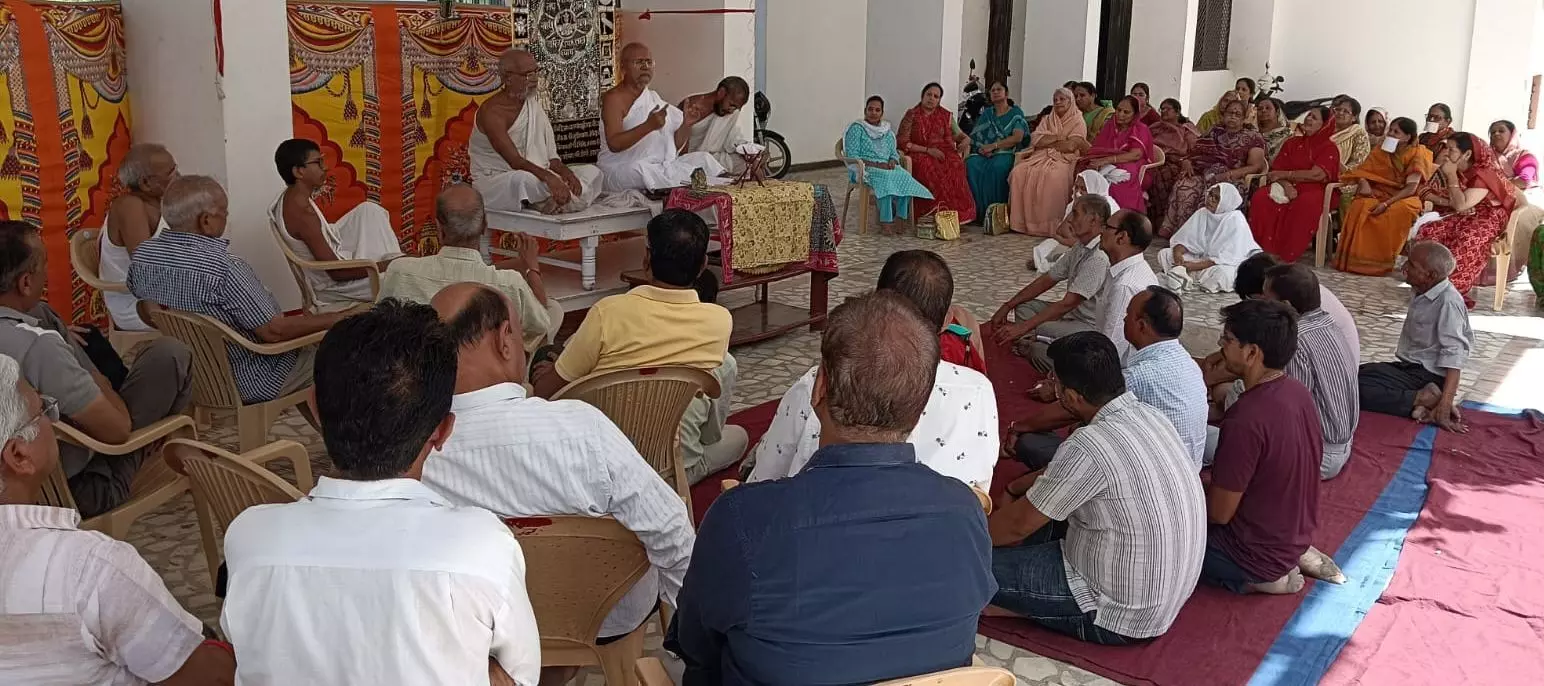 मात्र स्वयं के सुख प्राप्ति और दु:ख मुक्ति का विचार स्वार्थ भाव है : जैनाचार्य विजय रत्नसेन सूरीश्वर मात्र स्वयं के सुख प्राप्ति और दु:ख मुक्ति का विचार स्वार्थ भाव है : जैनाचार्य विजय रत्नसेन सूरीश्वर