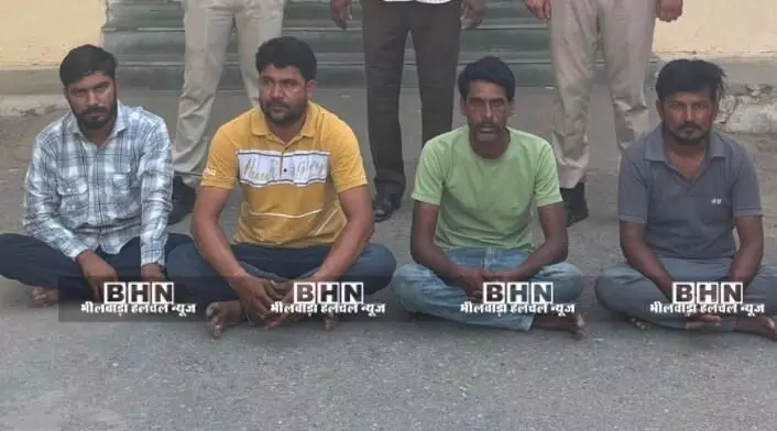 अवैध खदान में दो श्रमिको की मौत के मामले में चार आरोपित गिरफ्तार अवैध खदान में दो श्रमिको की मौत के मामले में चार आरोपित गिरफ्तार
