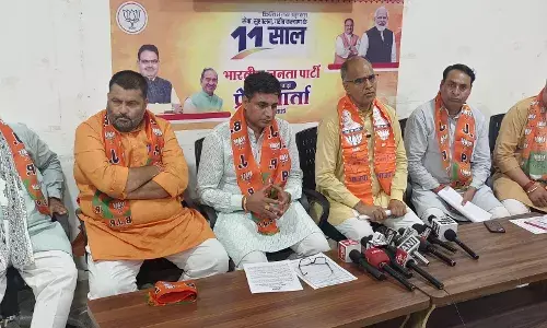 जलदाय मंत्री ने केंद्र सरकार की 11 वर्षों की उपलब्धियों को बताया भारत के गौरव का प्रतीक