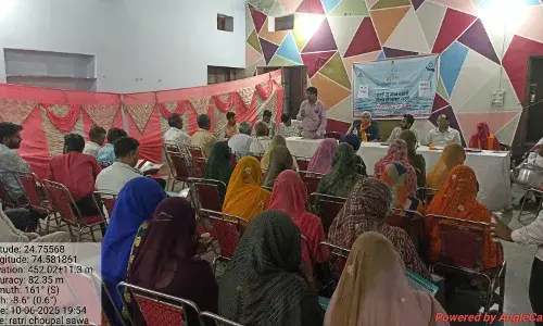 वन्दे गंगा जल संरक्षण जन अभियान के अंतर्गत सावा में आयोजित हुई रात्रि चौपाल