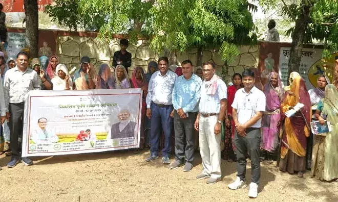 वन्दे गंगा जल संरक्षण जन अभियान एवं विकसित कृषि संकल्प अभियान के तहत कृषक संगोष्ठी, कार्यशालाएं आयोजित