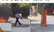 कुत्तों से लेकर आदमी तक सड़क पर भागने लगे लोग कुत्तों से लेकर आदमी तक सड़क पर भागने लगे लोग