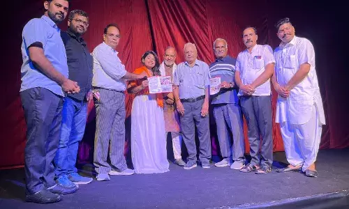 जादूगर आँचल का सम्मान