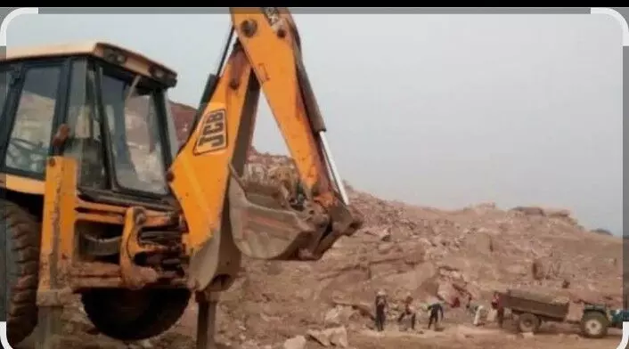 रायपुर तहसील में अवैध बजरी खनन का मामलाः खनन पट्टाधारी पर लगाया 3 करोड़ से अधिक का जुर्माना