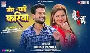 रोमांटिक गाना गोर चाहे करिया रिलीज रोमांटिक गाना गोर चाहे करिया रिलीज