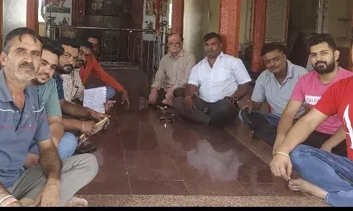 गंगापुर में क्षतिग्रस्त बावड़ी को तैयार करने के लिए बैठक आयोजित