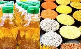 खाद्य तेल सस्ते, अधिकांश दालें महंगी खाद्य तेल सस्ते, अधिकांश दालें महंगी