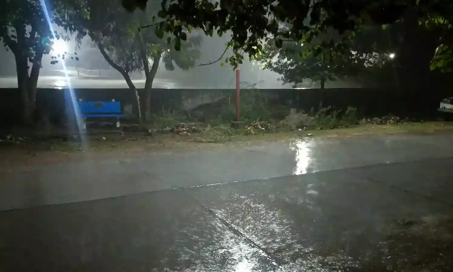 बनेड़ा में झमाझम, प्री मानसून का अहसास