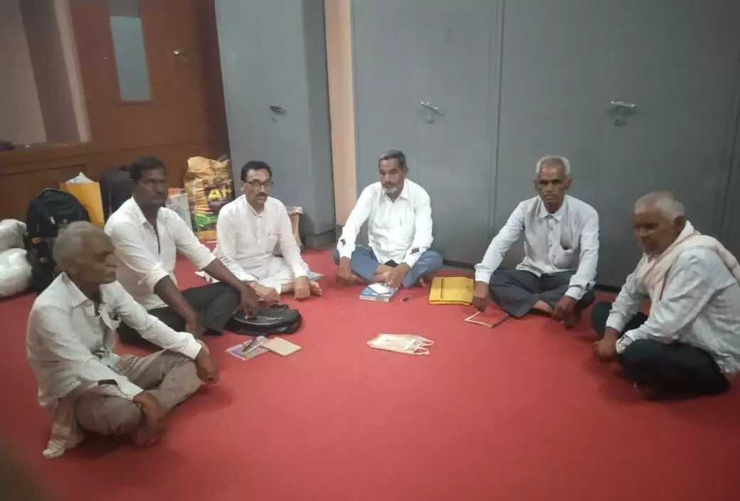 भारतीय किसान संघ की मासिक बैठक संपन्न
