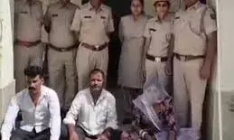 प्रेम प्रसंग उजागर होने के डर से की जेठ की हत्या, महिला समेत तीन गिरफ्तार