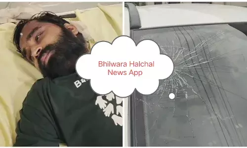 रॉयल क्लब पार्किंग में युवक पर हमला, कार में तोडफ़ोड़, सोने की चेन व पर्स ले गये