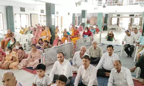 हिरणमगरी-सेक्टर नं. 3.- महावीर भवन में हुआ आयोजन