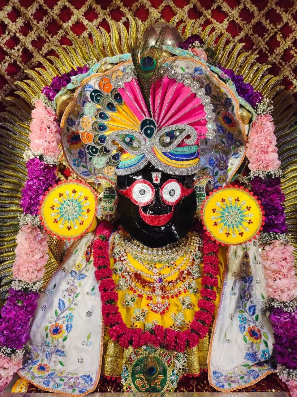 जगन्नाथ स्वरूप में ठाकुरजी के दर्शन ने वेदपीठ को पूरी निरूपित किया
