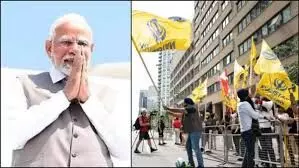 कनाडा पहुंचे  PM मोदी पर ‘हमले’ की साजिश: प्रधानमंत्री व तिरंगे का अपमान देख भड़का सिख समुदाय