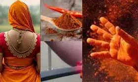 अवैध संबंध के शक में  पत्नी के  प्राइवेट पार्ट में डाला मिर्च पाउडर...गर्म आयरन से दागा