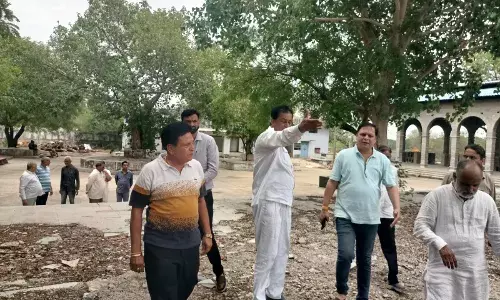 विधायक कृपलानी ने किया मोक्ष धाम का निरीक्षण