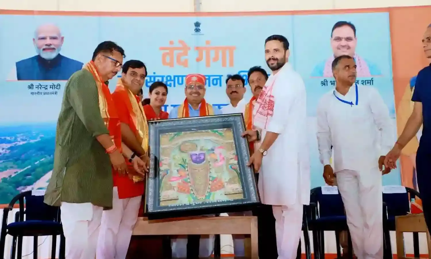 मुख्यमंत्री भजन लाल शर्मा का भाजपा पदाधिकारियों ने किया स्वागत