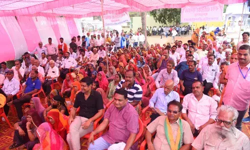 पशुपालन, गोपालन, डेयरी एवं देवस्थान विभाग के मंत्री रहे जिले के मांडलगढ़ क्षेत्र के दौरे पर