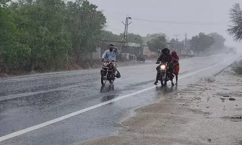 आषाढ़ में लगी सावन की झड़ी, दिनभर चला बारिश का दौर