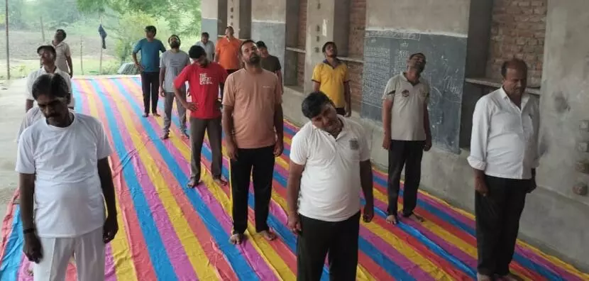 योग से ही स्वस्थ राष्ट्र का विकास संभव - सेन