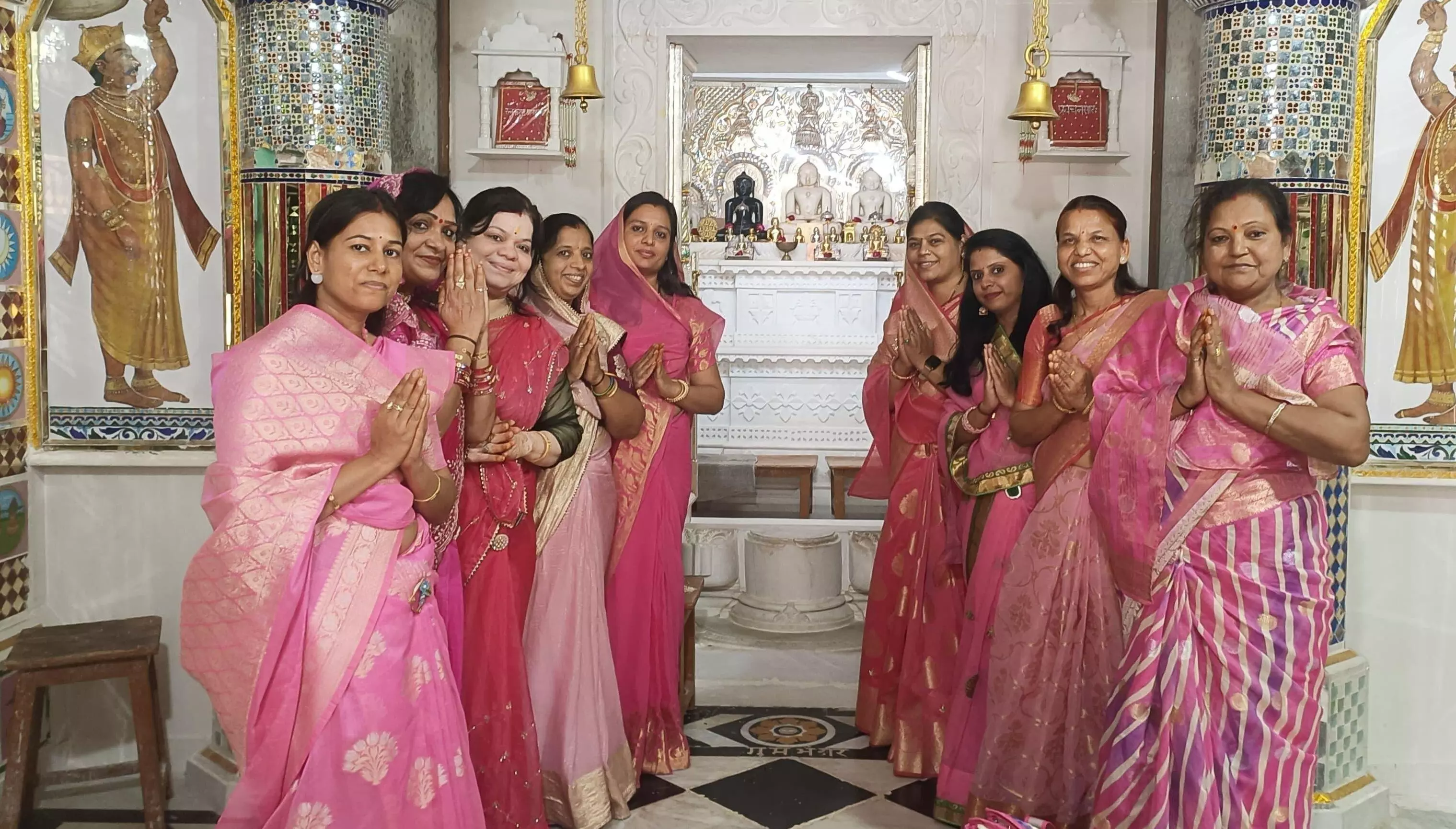 आयड़ स्थित चंद्रप्रभु जैन मंदिर में हुआ आयोजन