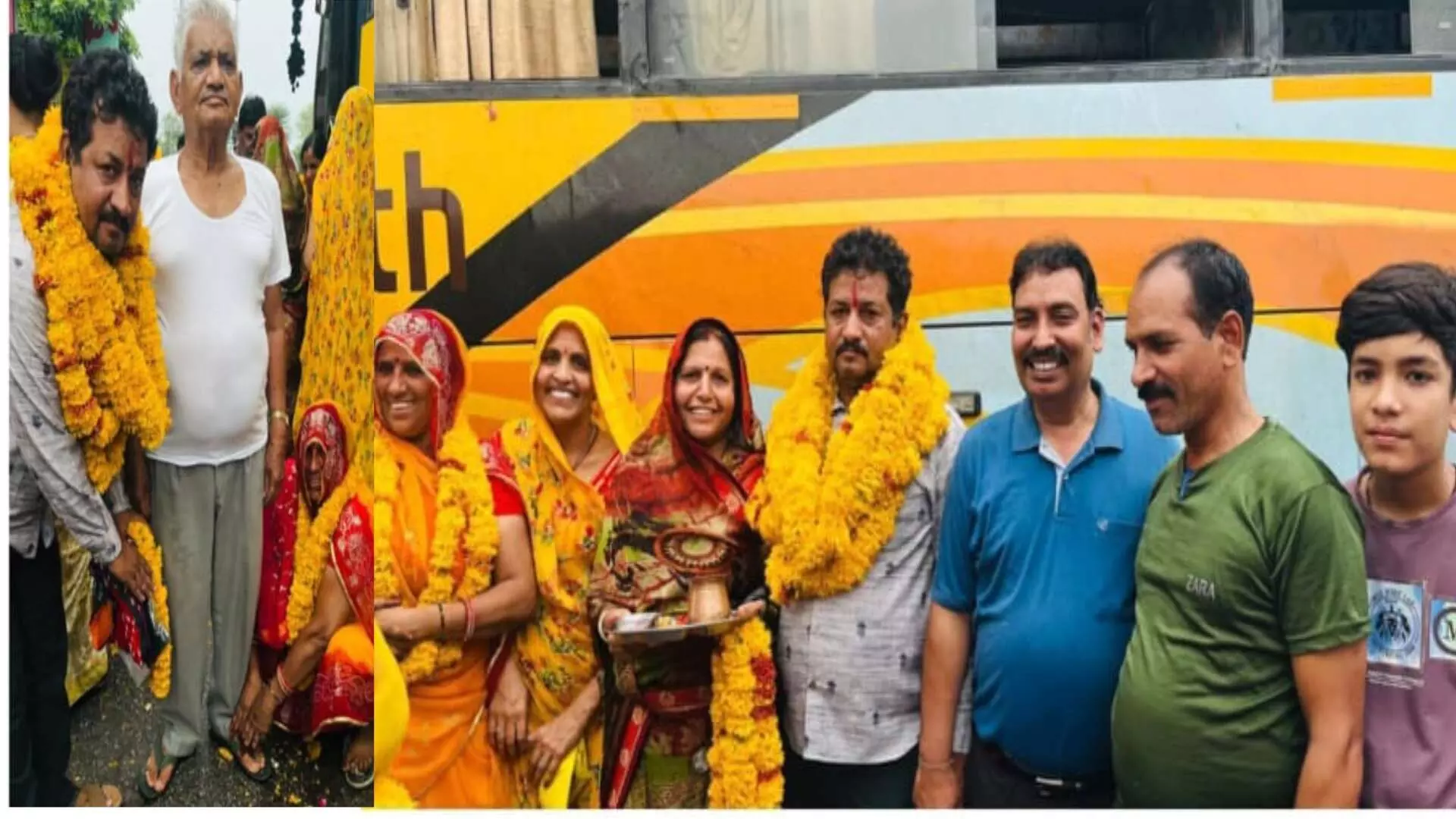 उत्तराखंड चारधाम यात्रा श्रद्धालुओं का जत्था सकुशल लौटा उत्तराखंड चारधाम यात्रा श्रद्धालुओं का जत्था सकुशल लौटा