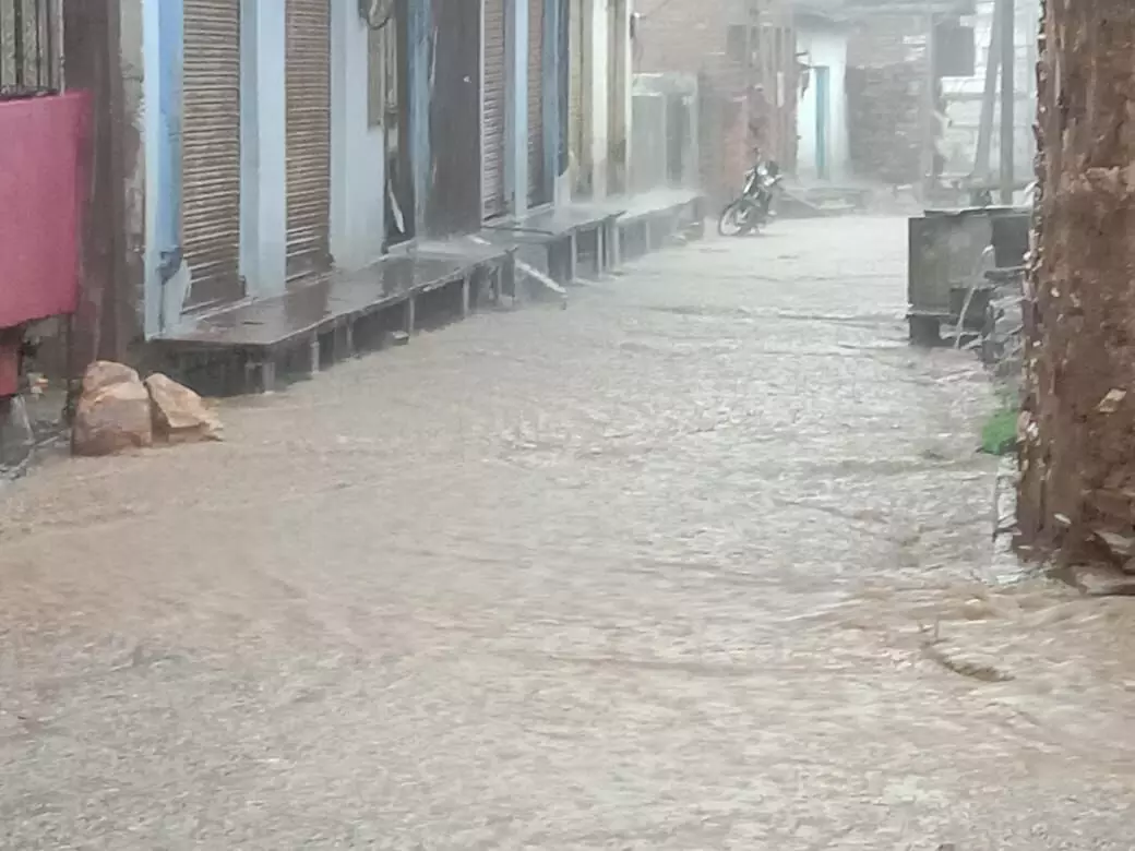 गेणोली में झमाझम बारिश से किसानों के चहरे खिले गेणोली में झमाझम बारिश से किसानों के चहरे खिले